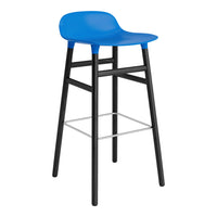 Form Bar Stool - Wood Legs