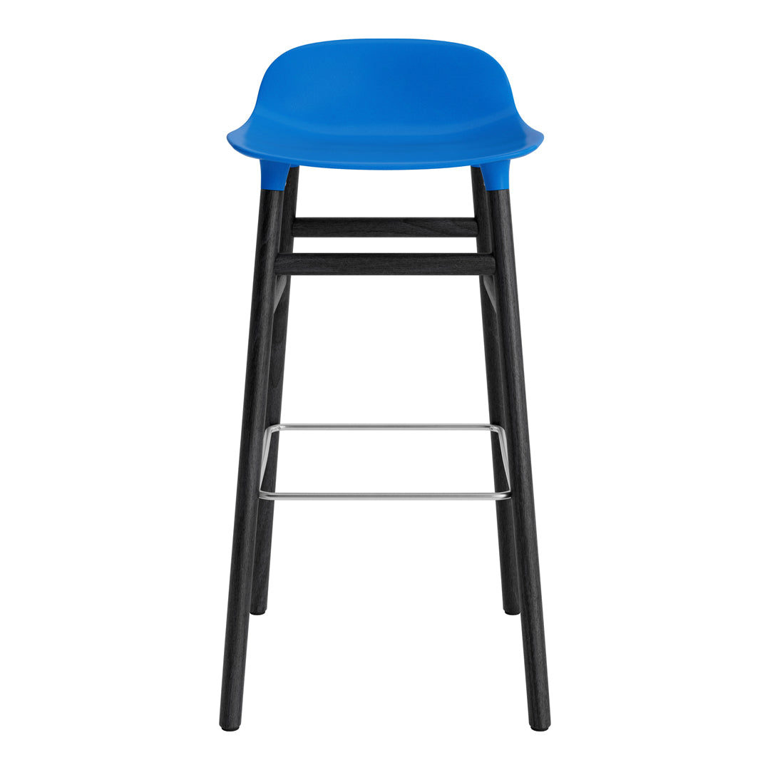 Form Bar Stool - Wood Legs
