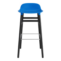 Form Bar Stool - Wood Legs