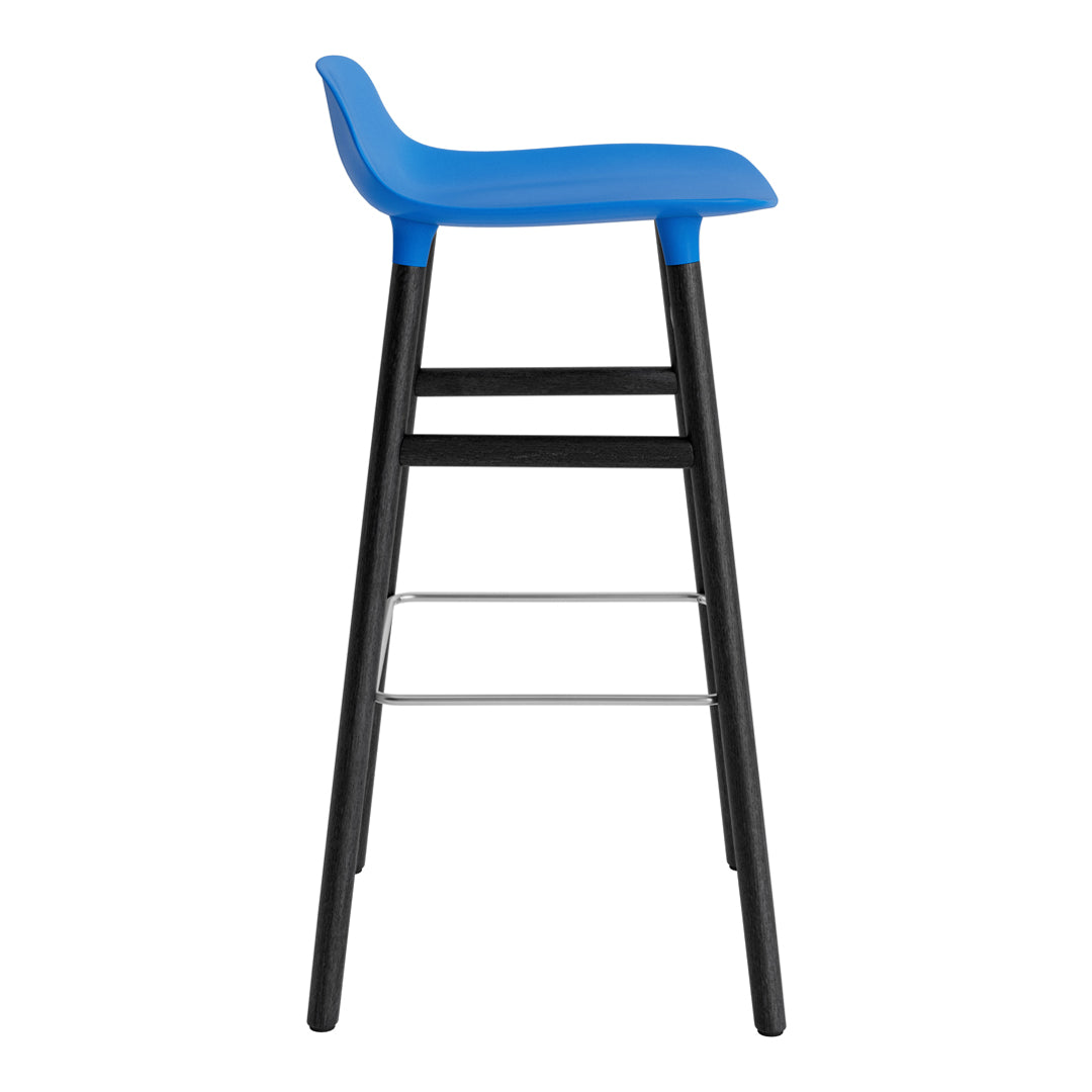 Form Bar Stool - Wood Legs