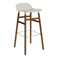 Form Bar Stool - Wood Legs