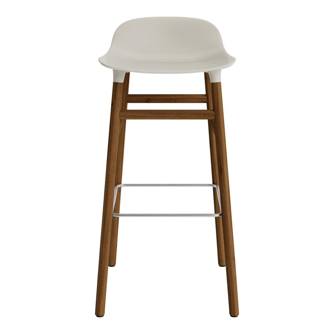 Form Bar Stool - Wood Legs