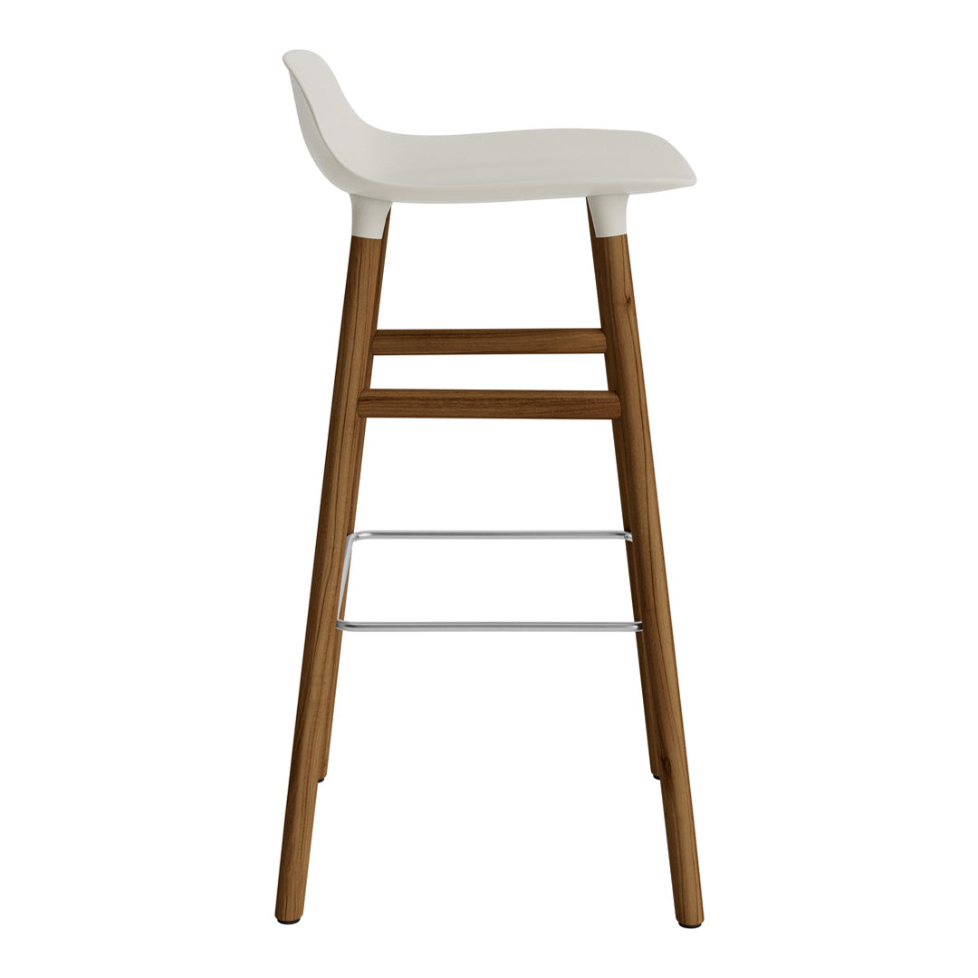 Form Bar Stool - Wood Legs