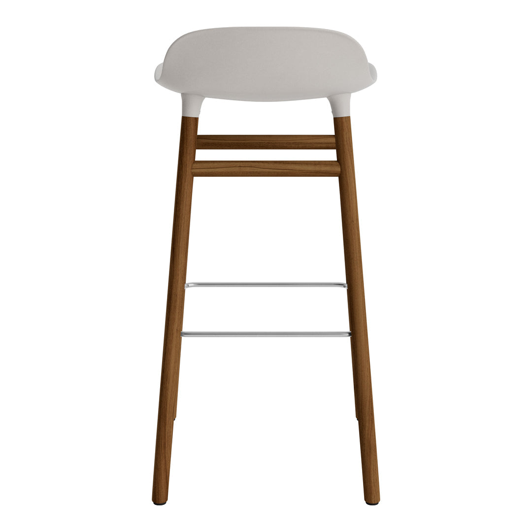 Form Bar Stool - Wood Legs