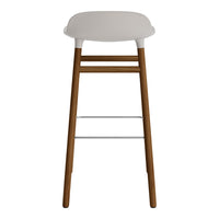 Form Bar Stool - Wood Legs