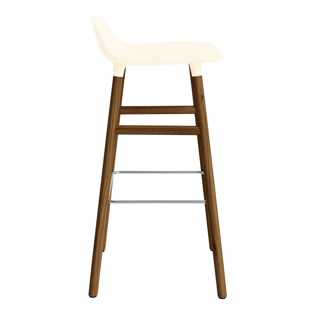 Form Bar Stool - Wood Legs