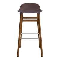 Form Bar Stool - Wood Legs