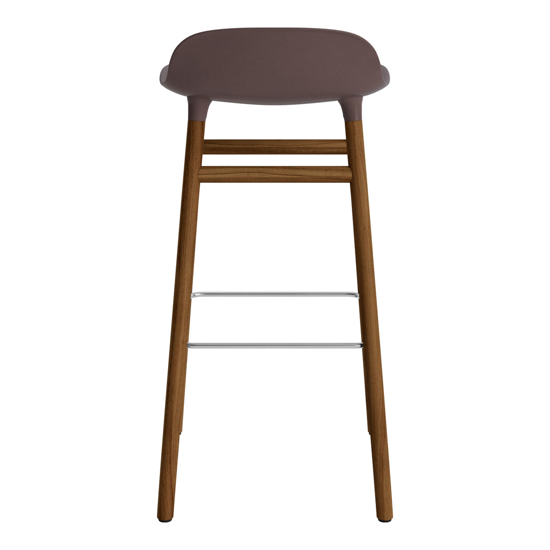 Form Bar Stool - Wood Legs