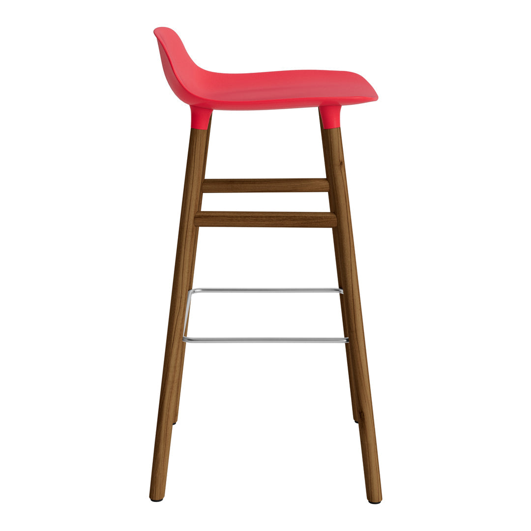 Form Bar Stool - Wood Legs