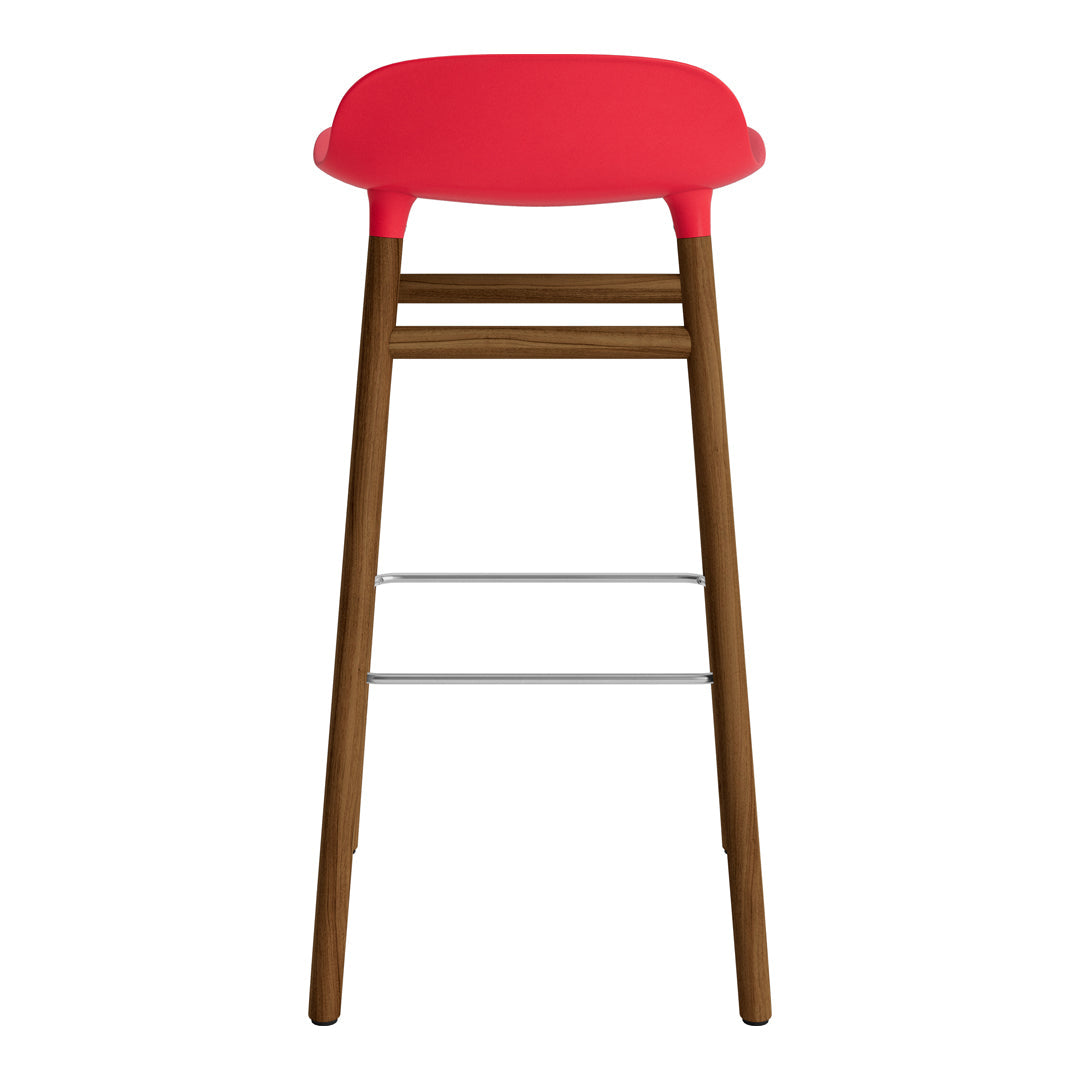 Form Bar Stool - Wood Legs