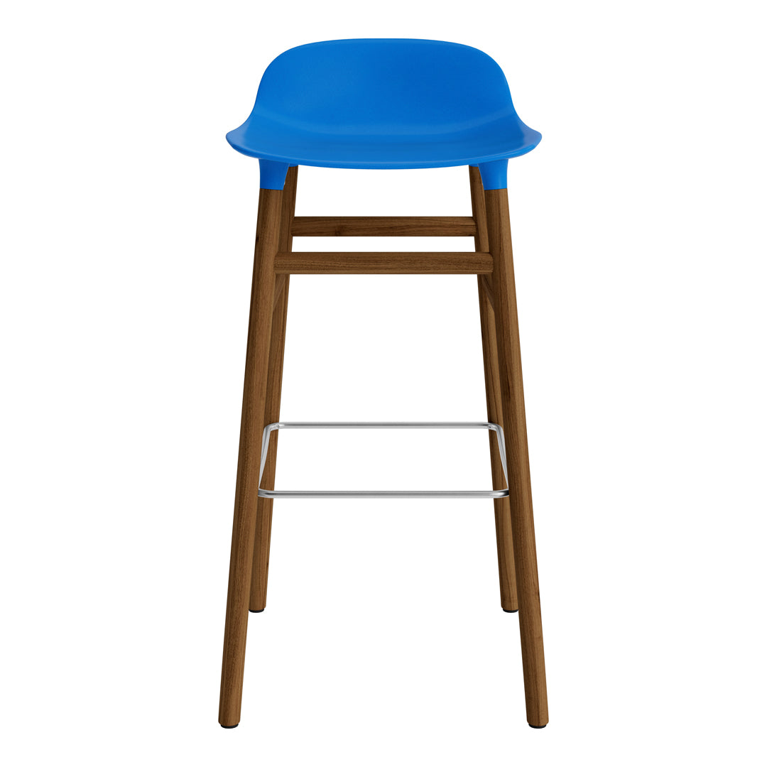 Form Bar Stool - Wood Legs