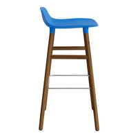 Form Bar Stool - Wood Legs