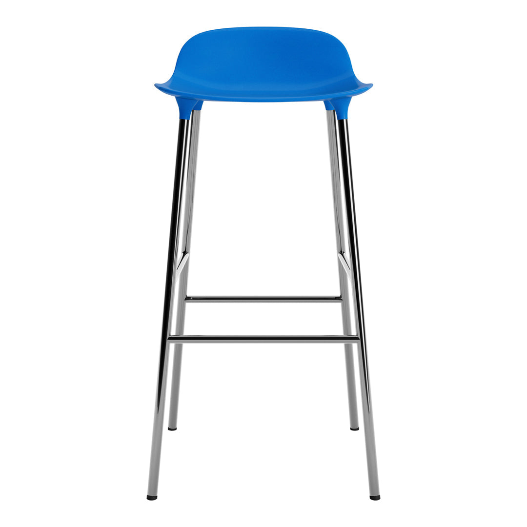 Normann Copenhagen Form Bar Stool - Metal Legs by Simon Legald