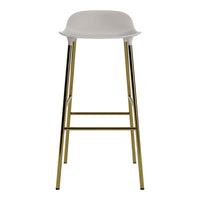 Form Bar Stool - Metal Legs
