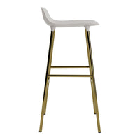 Form Bar Stool - Metal Legs