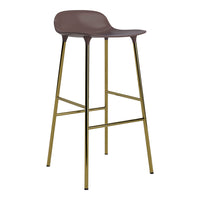 Form Bar Stool - Metal Legs