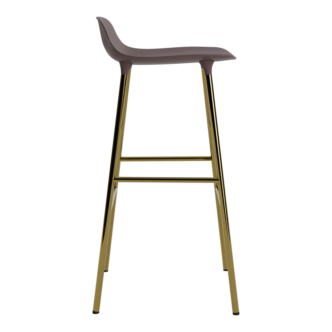 Form Bar Stool - Metal Legs