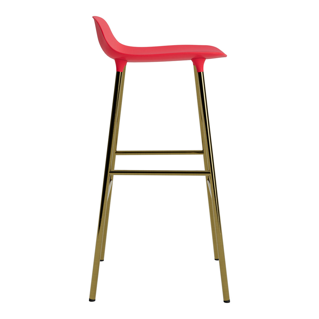 Form Bar Stool - Metal Legs