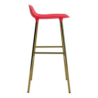 Form Bar Stool - Metal Legs