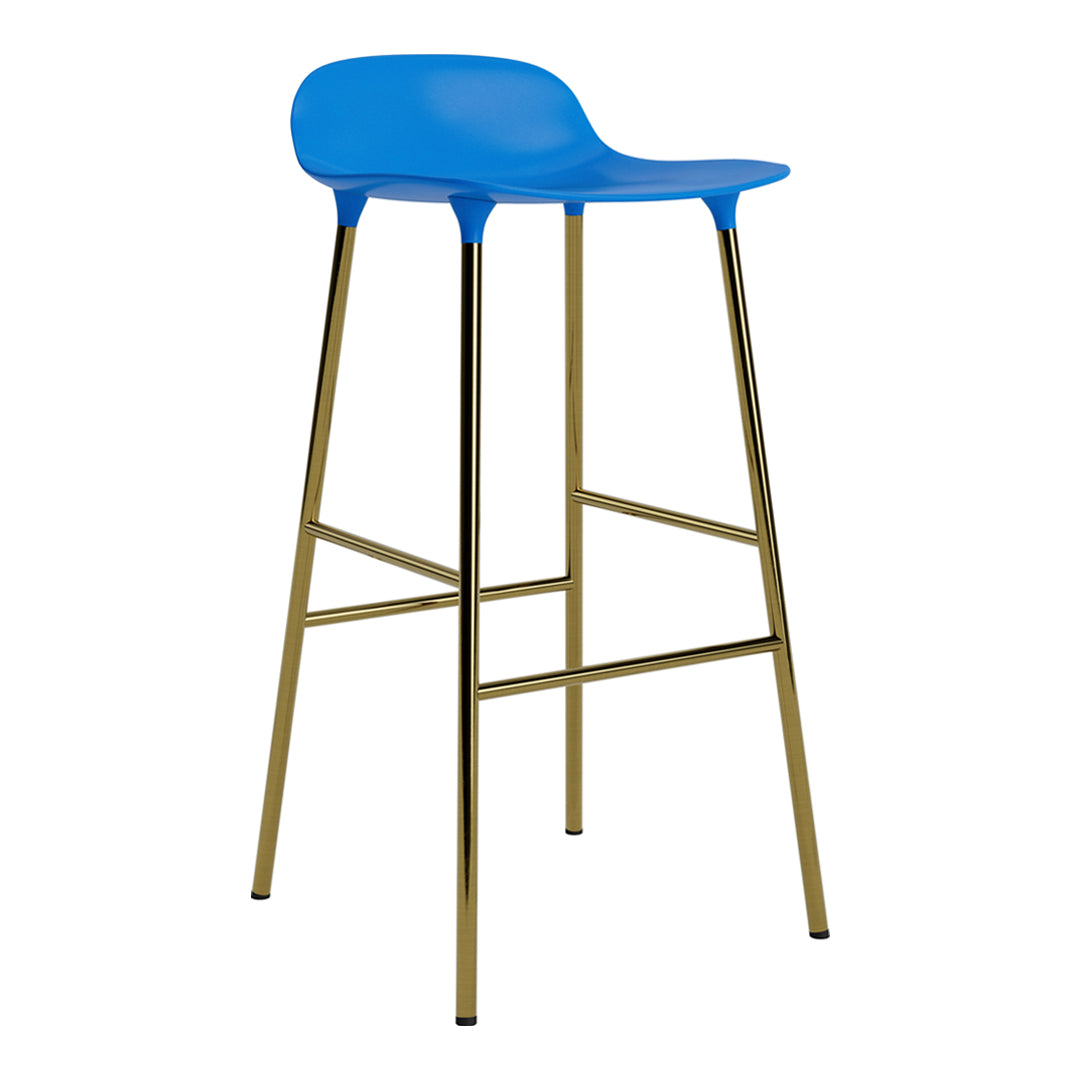 Form Bar Stool - Metal Legs