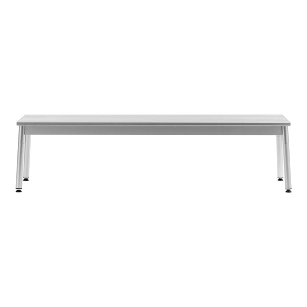 Modern sleek design in solid white, featuring a smooth surface and minimalist style to enhance any decor.