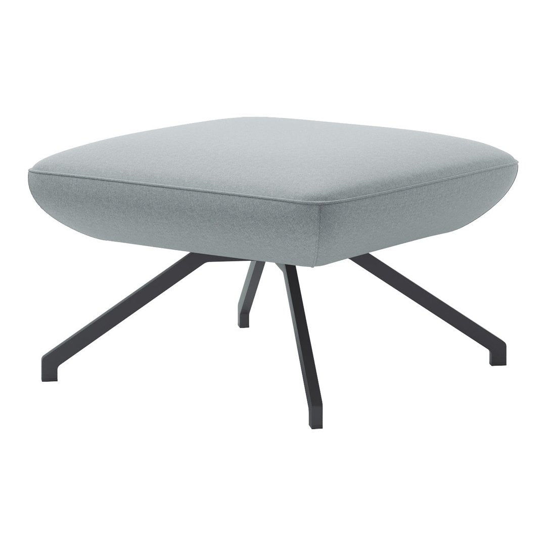 X Pouf - Fixed Steel Base - Upholstered