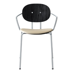 Piet Hein Chair w/ Armrest - Seat Upholstered