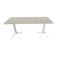 Lindy Rectangular High Table - 4-Leg