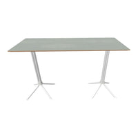 Lindy Rectangular High Table - 4-Leg