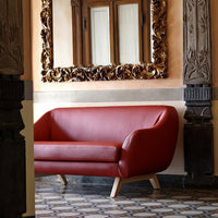 X Big Too 2-Seater Sofa - Wood Base