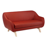 X Big Too 2-Seater Sofa - Wood Base