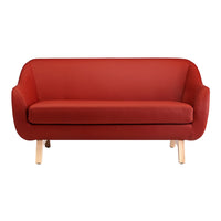 X Big Too 2-Seater Sofa - Wood Base