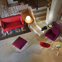 X Big Too 2-Seater Sofa - Wood Base