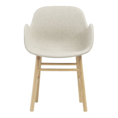 Form Armchair - Wood Legs - Upholstered