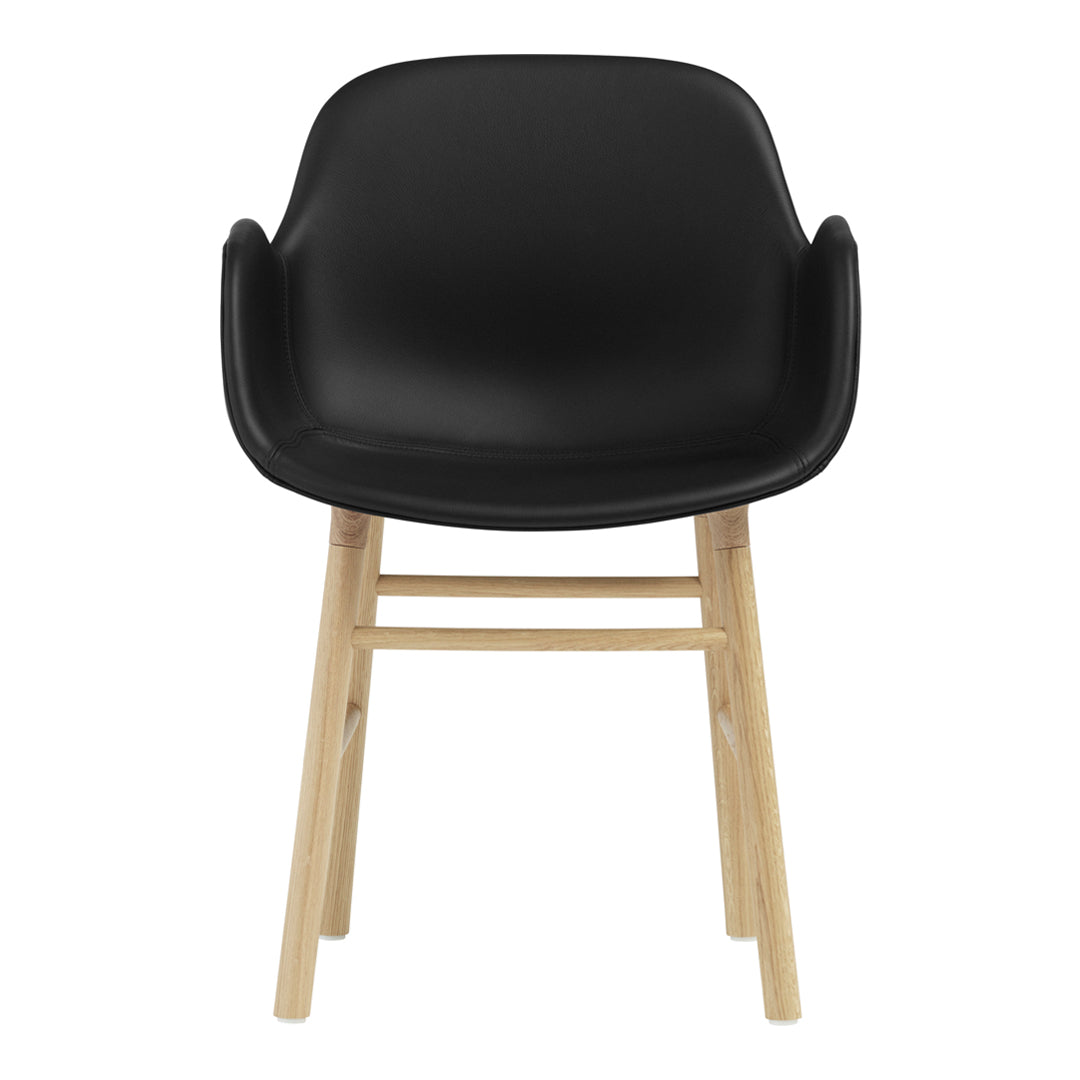 Form Armchair - Wood Legs - Upholstered