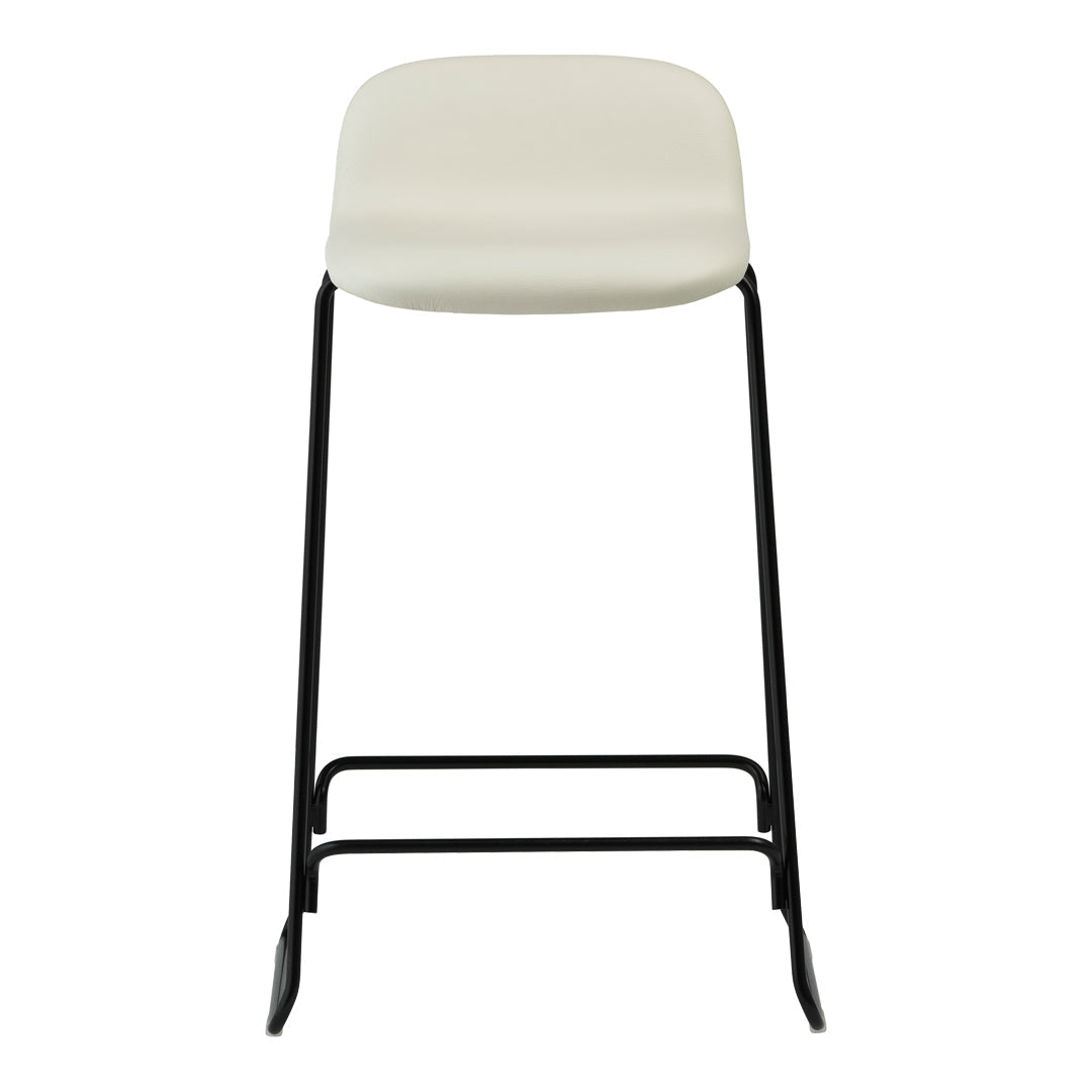 Just Counter Stool w/ Back - Fully Upholstered