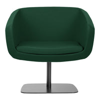 Arca Lounge Armchair - Plate Base