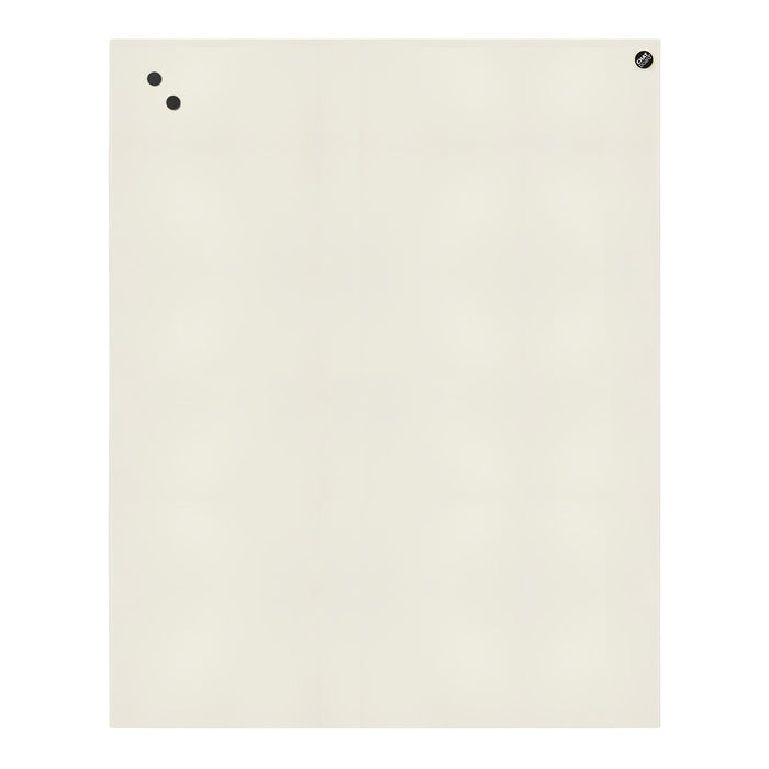 Cream-colored poster with a smooth texture and two black eyelets at the top for easy hanging.