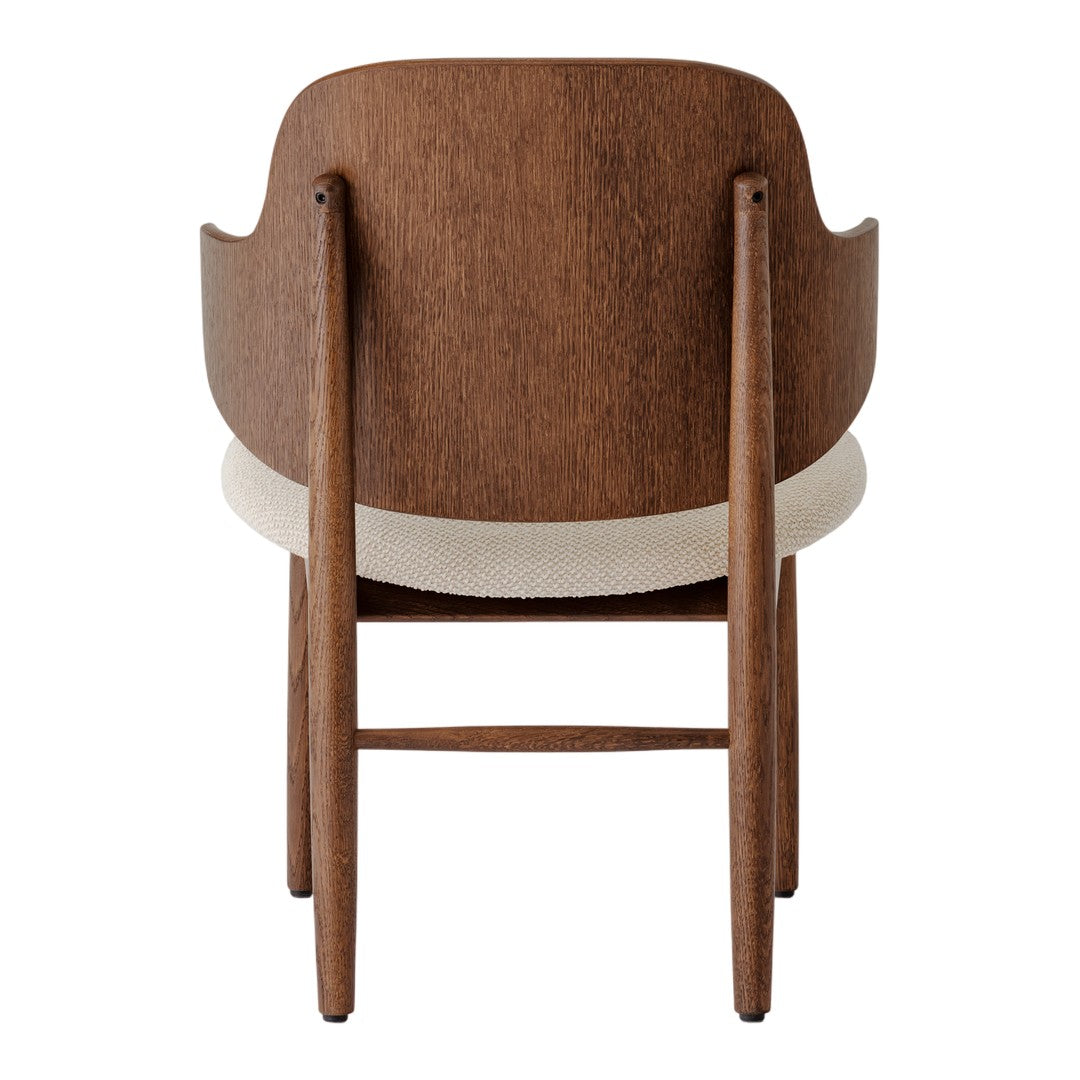 The Penguin Wooden Lounge Chair - Seat Upholstered