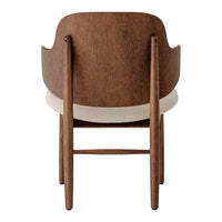 The Penguin Wooden Lounge Chair - Seat Upholstered