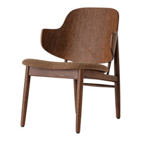 The Penguin Wooden Lounge Chair - Seat Upholstered