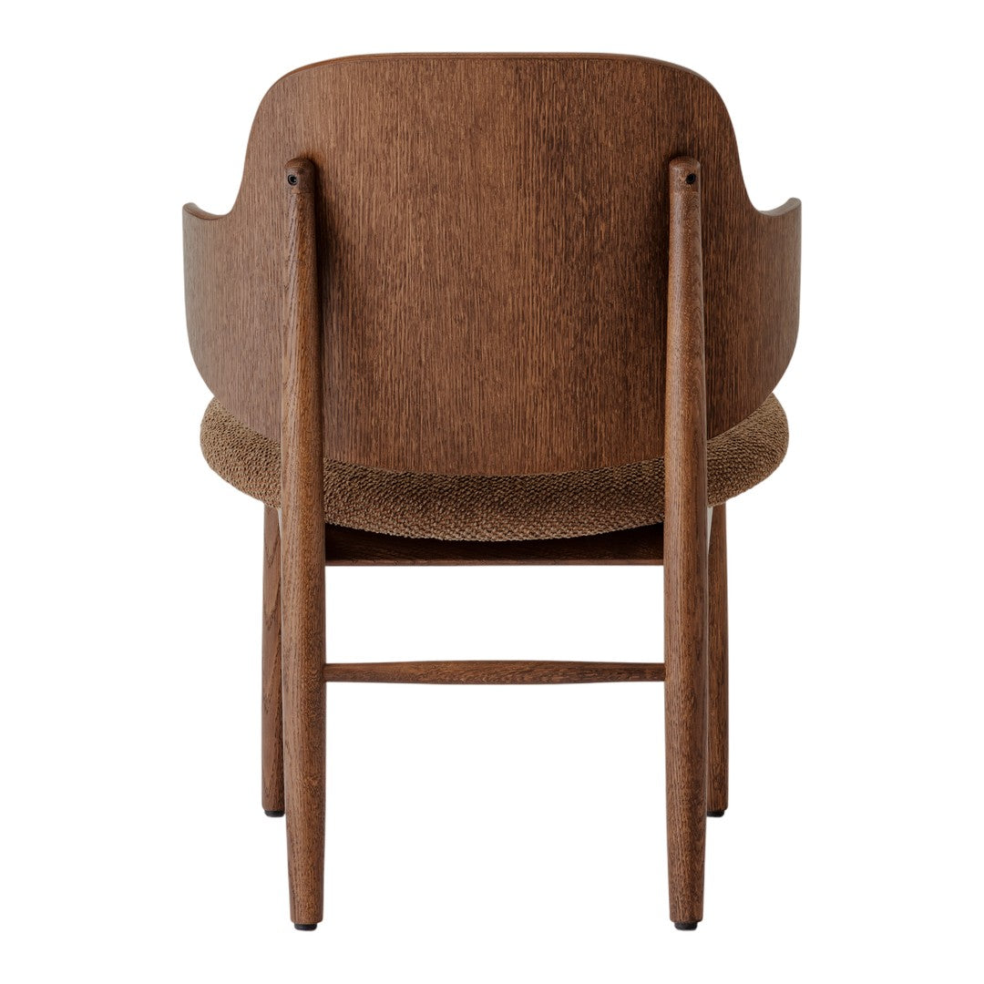 The Penguin Wooden Lounge Chair - Seat Upholstered