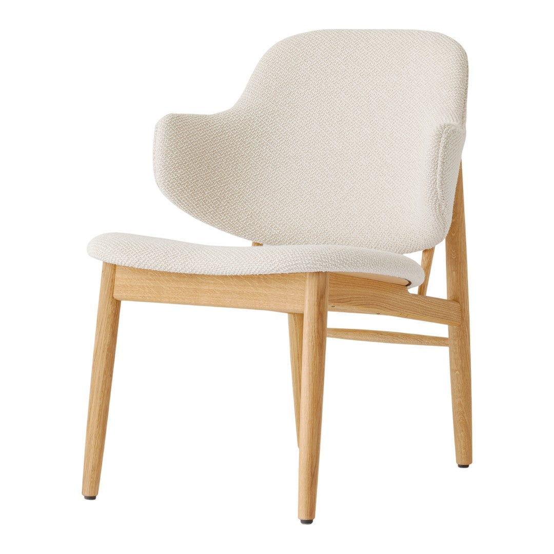 The Penguin Wooden Lounge Chair - Fully Upholstered