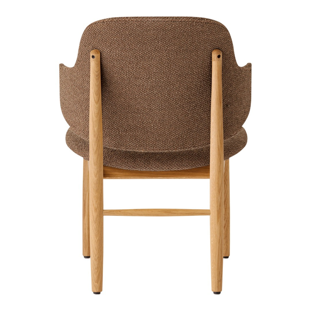 The Penguin Wooden Lounge Chair - Fully Upholstered