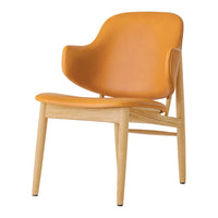 The Penguin Wooden Lounge Chair - Fully Upholstered