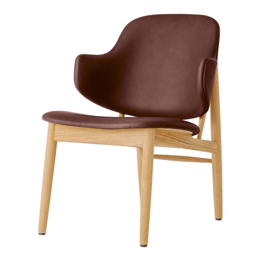 The Penguin Wooden Lounge Chair - Fully Upholstered