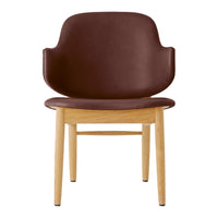 The Penguin Wooden Lounge Chair - Fully Upholstered