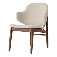 The Penguin Wooden Lounge Chair - Fully Upholstered