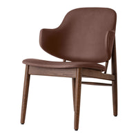 The Penguin Wooden Lounge Chair - Fully Upholstered