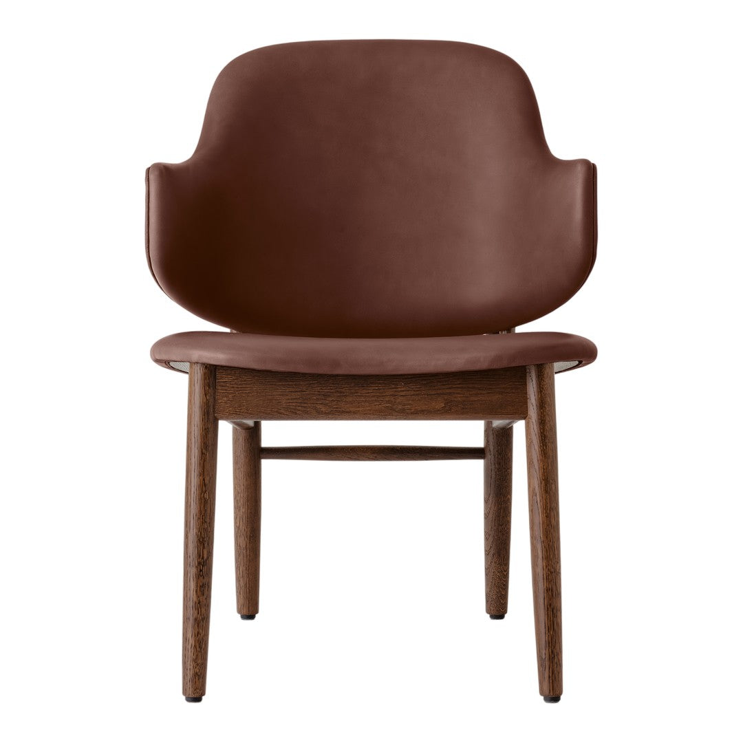 The Penguin Wooden Lounge Chair - Fully Upholstered